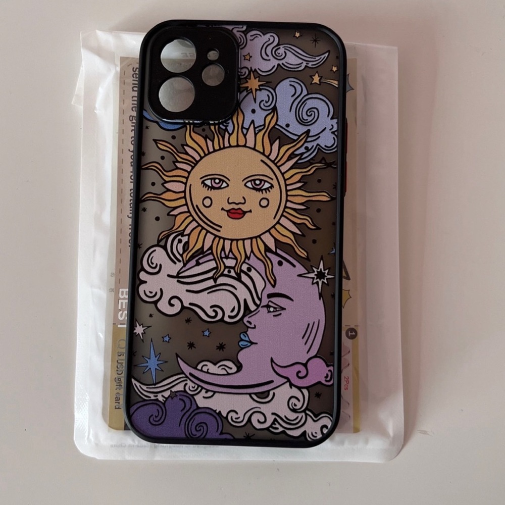 sun and moon iphone case 12